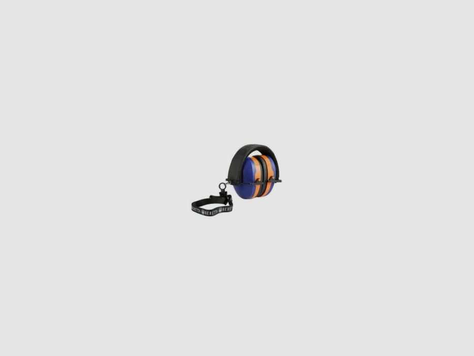 Beretta Cuffie Gridshell Blau&Orange