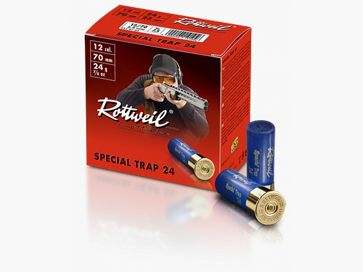 ROTTWEIL SPECIAL TRAP 24 - 12/70 - 24G - 2,4MM - 25 PATRONEN