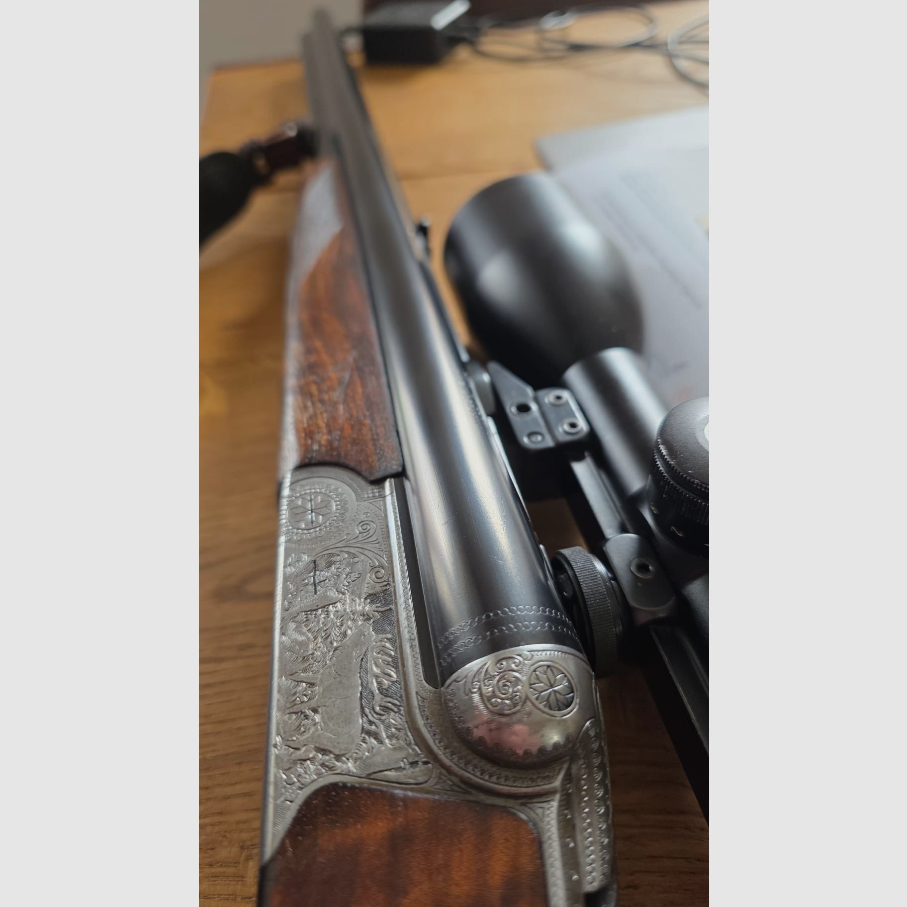 Drilling Merkel insert barrel hand tensioner Schmidt Bender Zenith