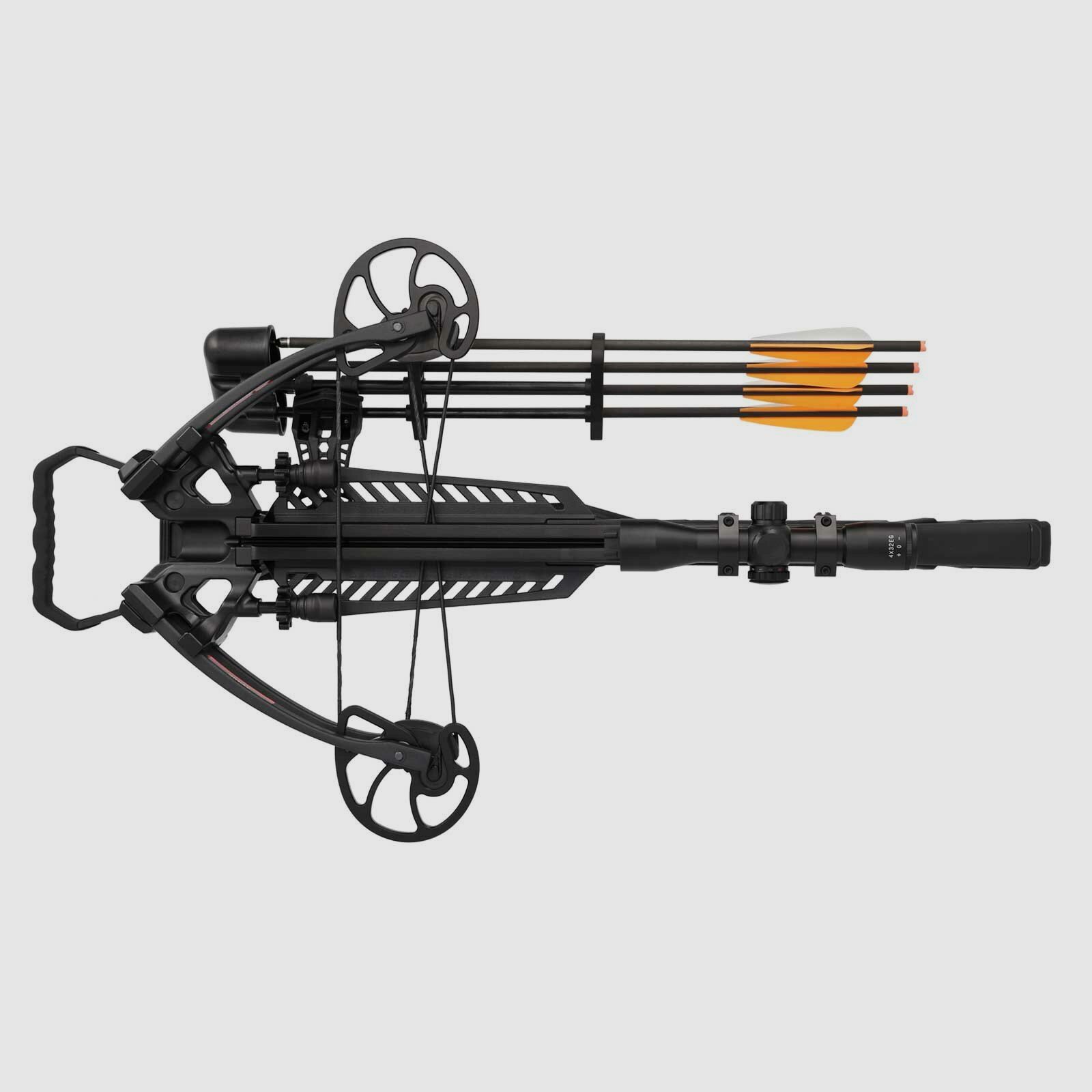 SET Compoundarmbrust Man Kung Chester XB65 Schwarz 200 lbs (P18)