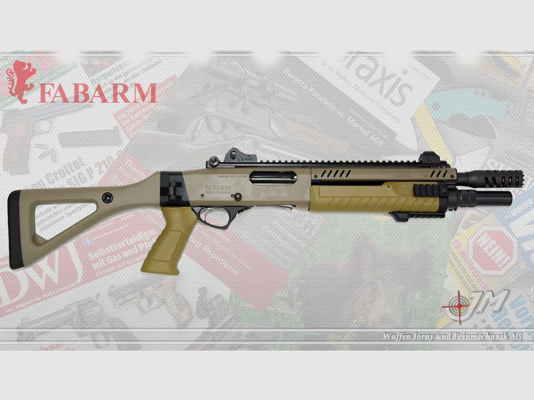 Fabarm STF12 Compact 12/76 11″ TAN