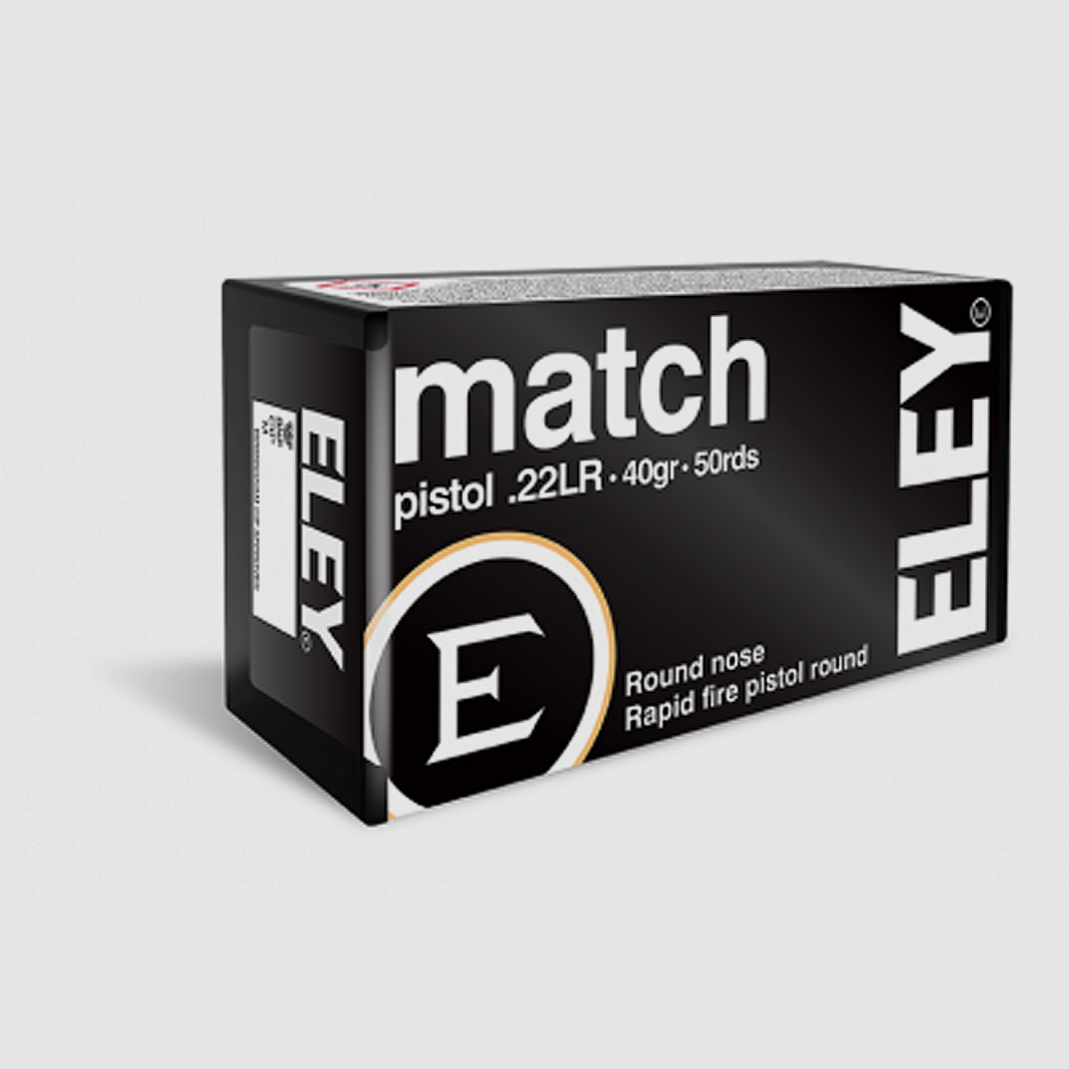 Eley .22 LR 2,6g Round Nose Match Pistol 50Stk.