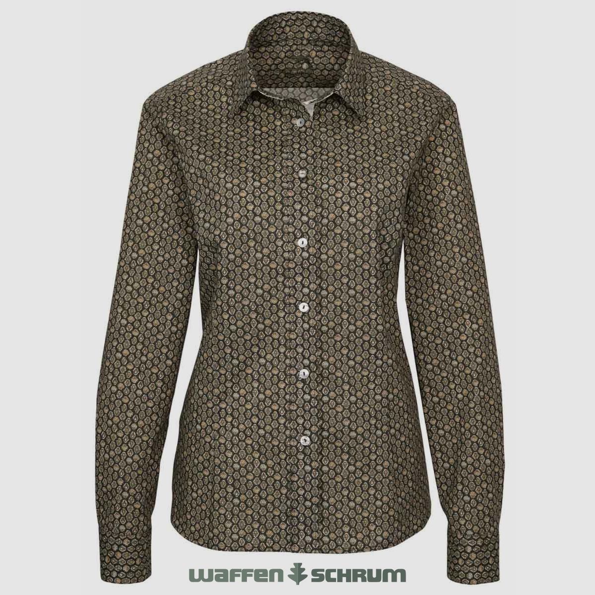 Jagdhund Bluse Kate Oliv