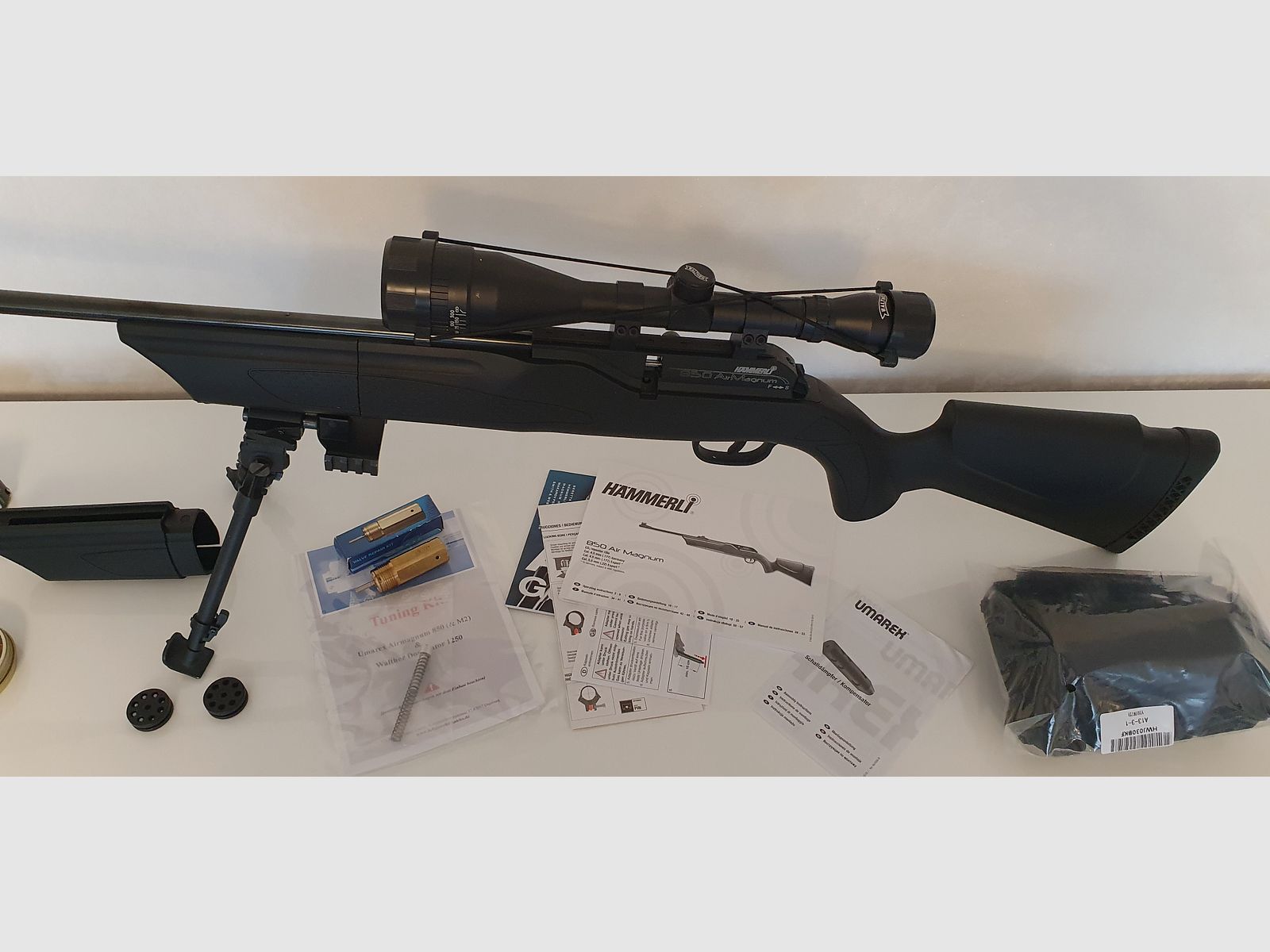 Hämmerli 850 AirMagnum FT 4,5 177 Mega Zubehör!!!