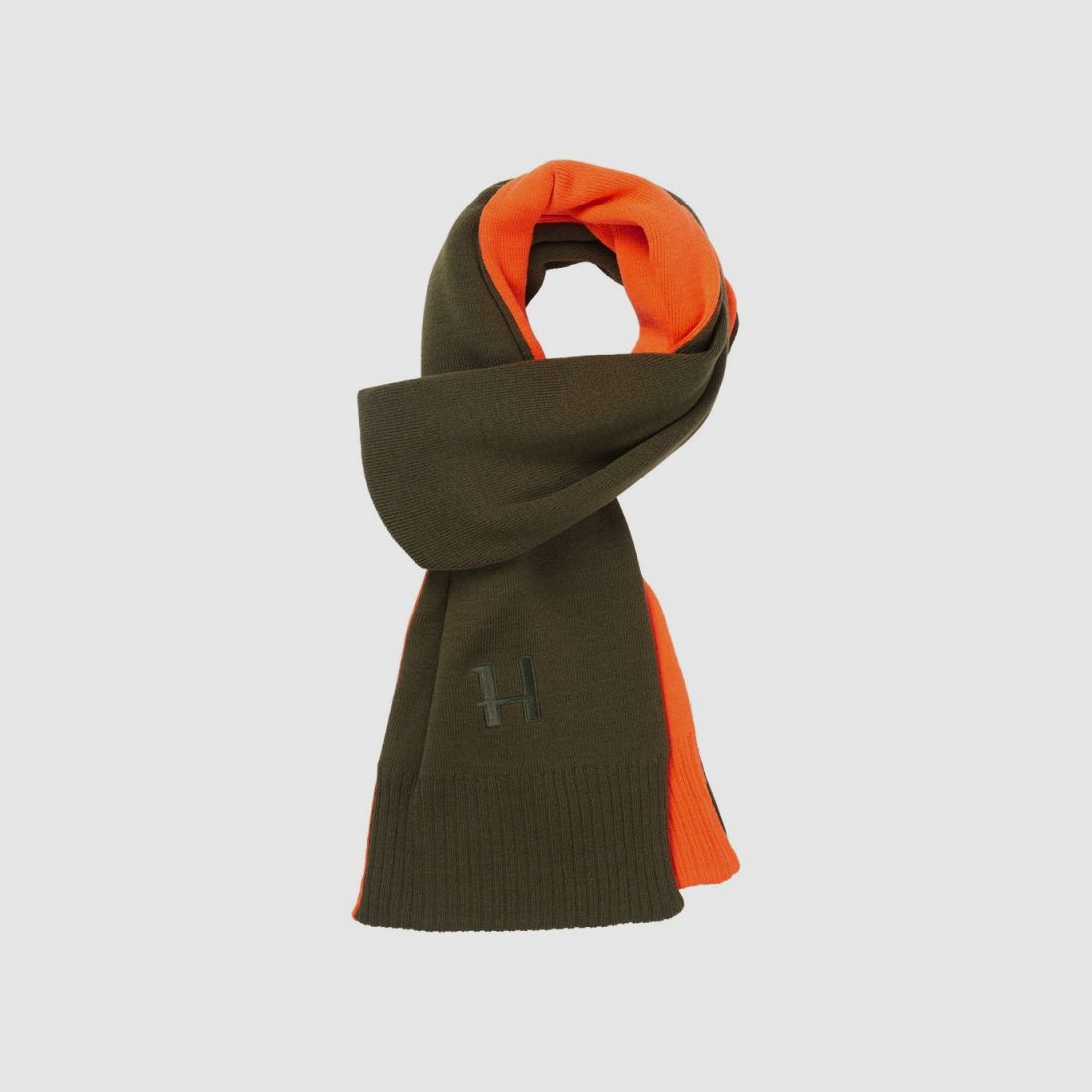 Härkila Reversible Scarf Willow Green / Orange, image 1 of 5