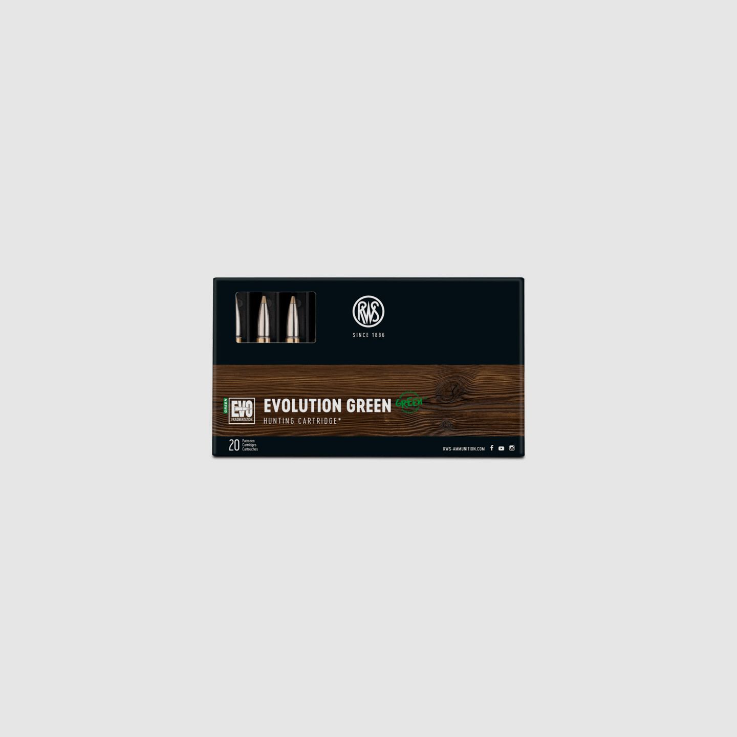 RWS Evolution Green - .308 Win. - 139 grs.