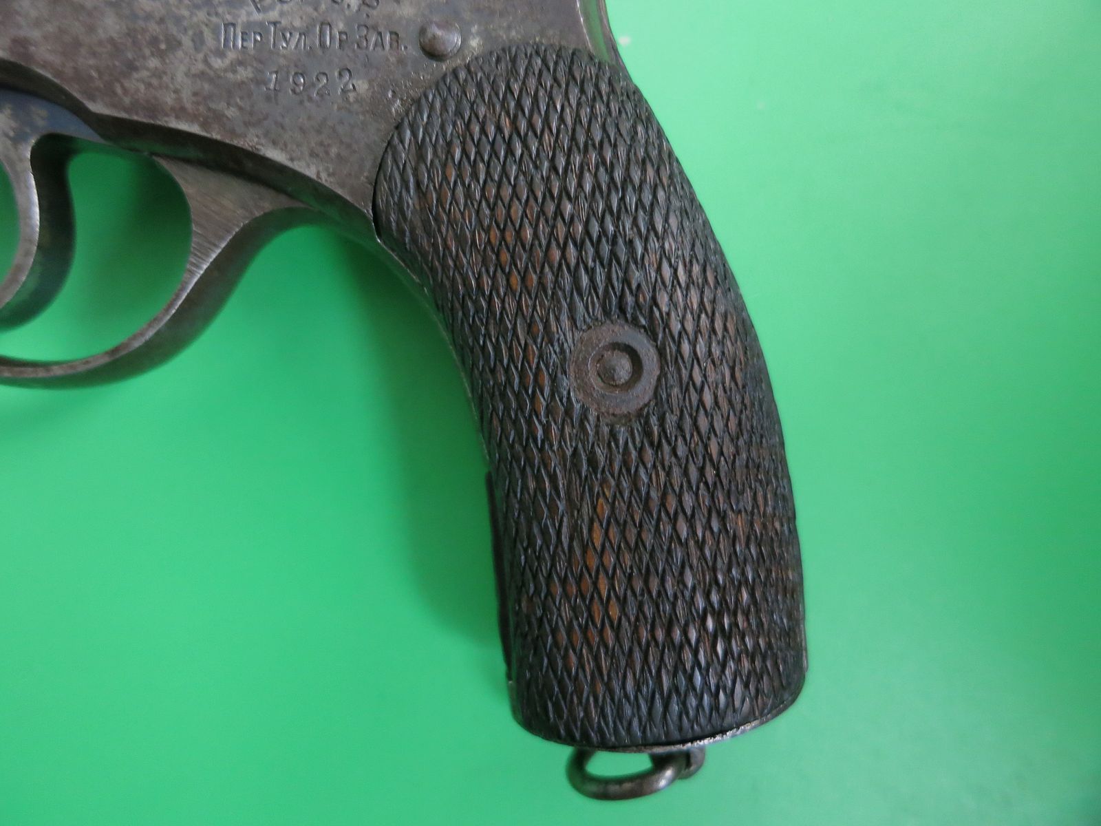 KAISERLICHER RUSSISCHER NAGANT-REVOLVER WW2, 1922, DOUBLE-ACTION-OFFIZIERSMODELL, РСФС.Р.    #62, Bild 2 von 17