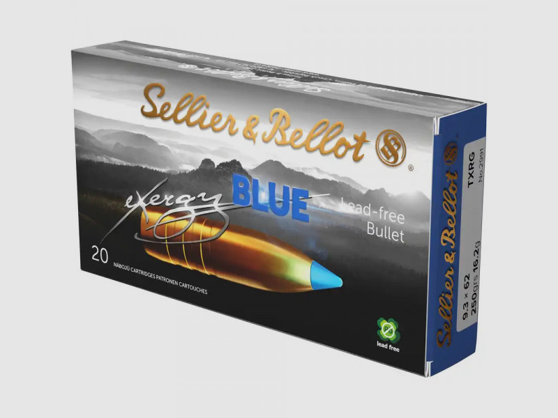 SELIIER & BELLOT 9,3x62 MM TXRG - 250GRS. / 16,2G - 20 SCHUSS