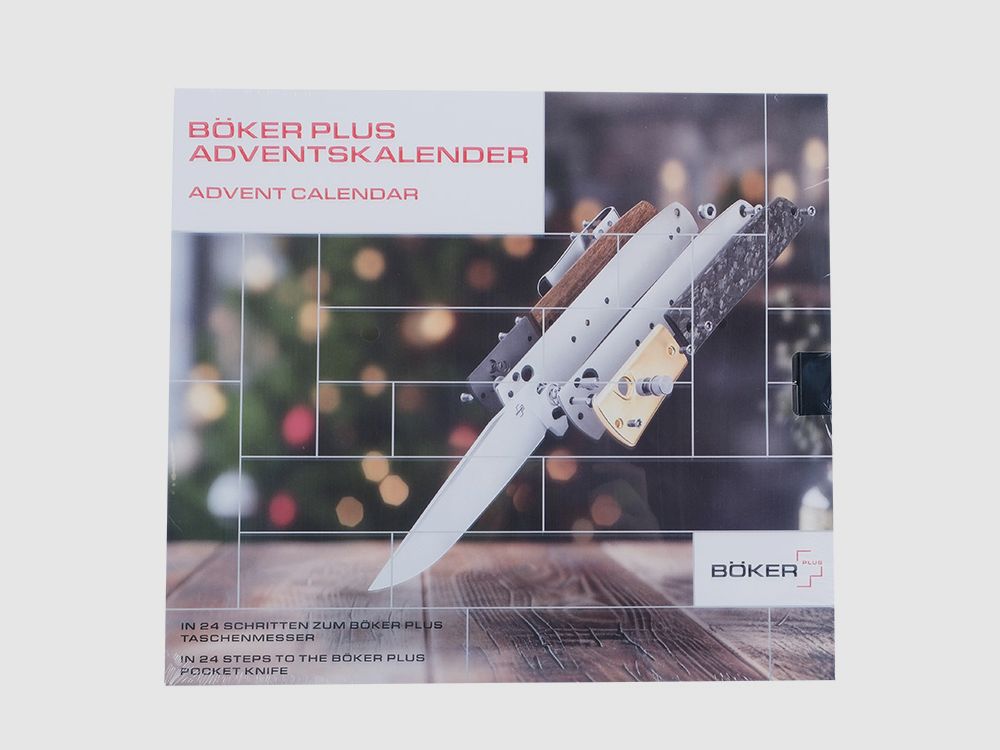 Böker Adventskalender URBAN TRAPPER Messerbaukasten Klappmesser