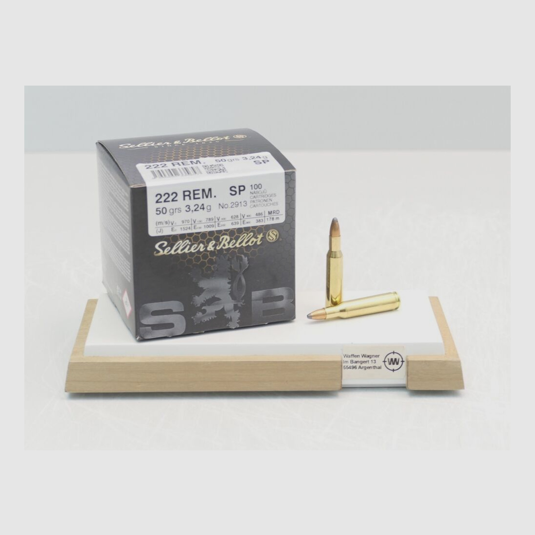 Sellier&Bellot SP 50grs. A100