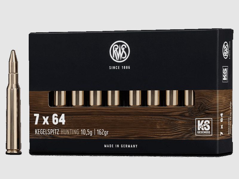 RWS 7x64 Kegelspitz 10,5g - 162gr