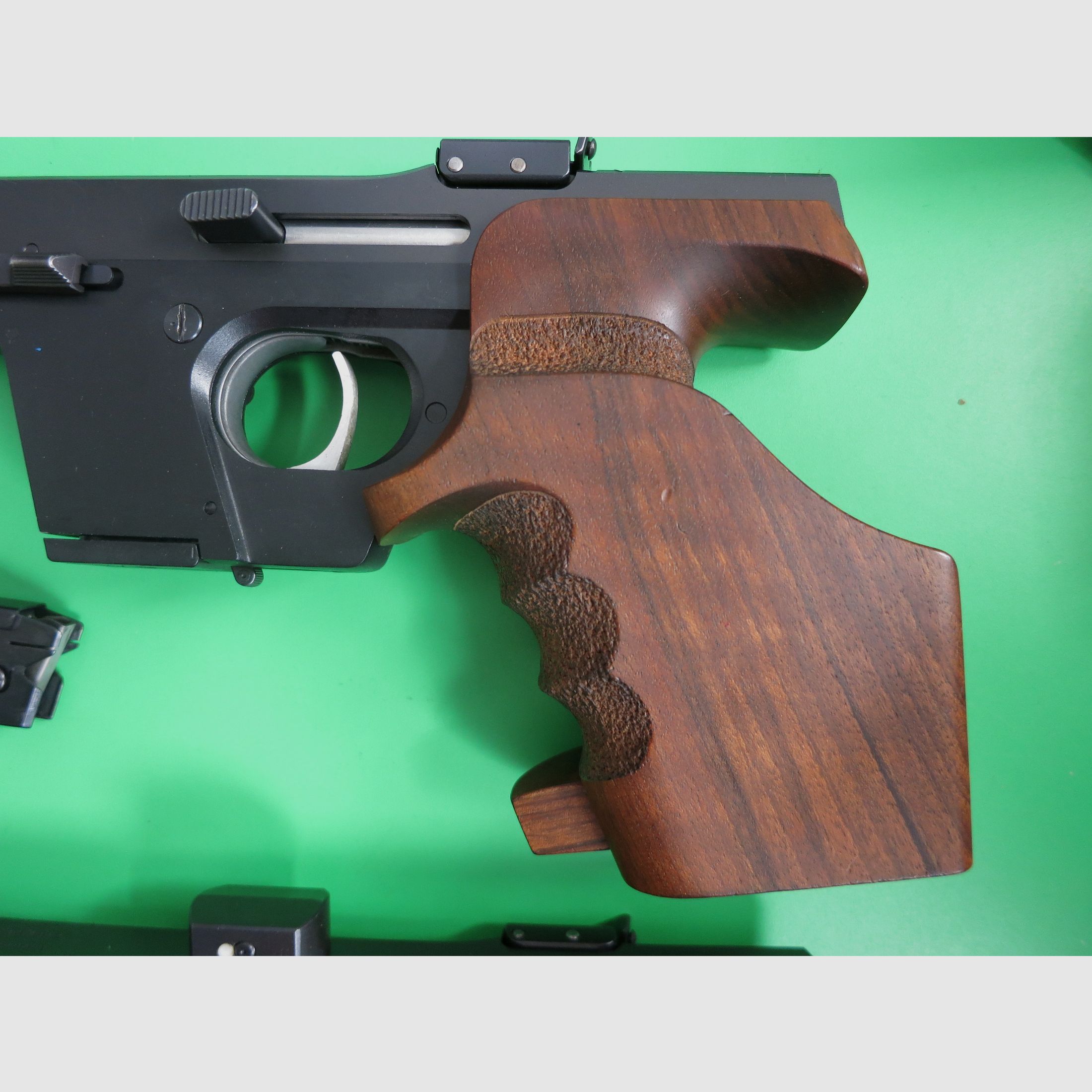 Sportpistool Walther GSP Kaliber .32 SW long WC, Sportgreep + Wisselsysteem .22lr      #98+97