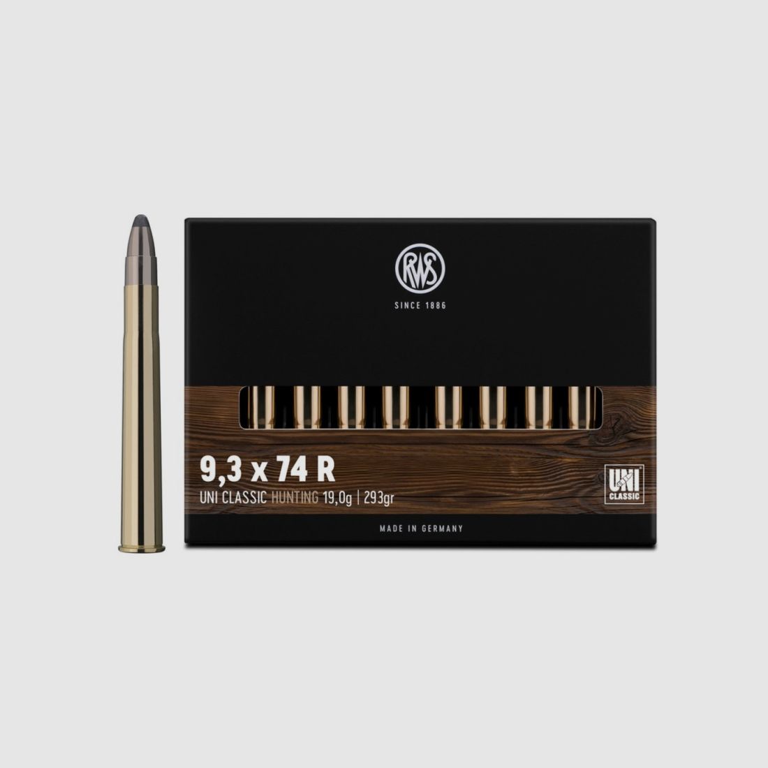 RWS 9.3x74 R UNI Classic 19.0 g, Bild 1 von 3