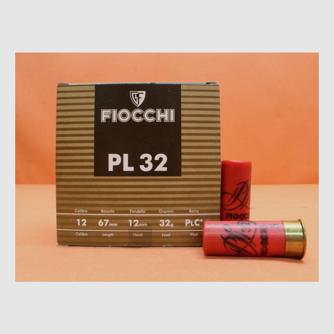 Fiocchi Patrone 12/67 Fiocchi 32g 2,9mm/ No.5 VE 25 Patronen (PL32)