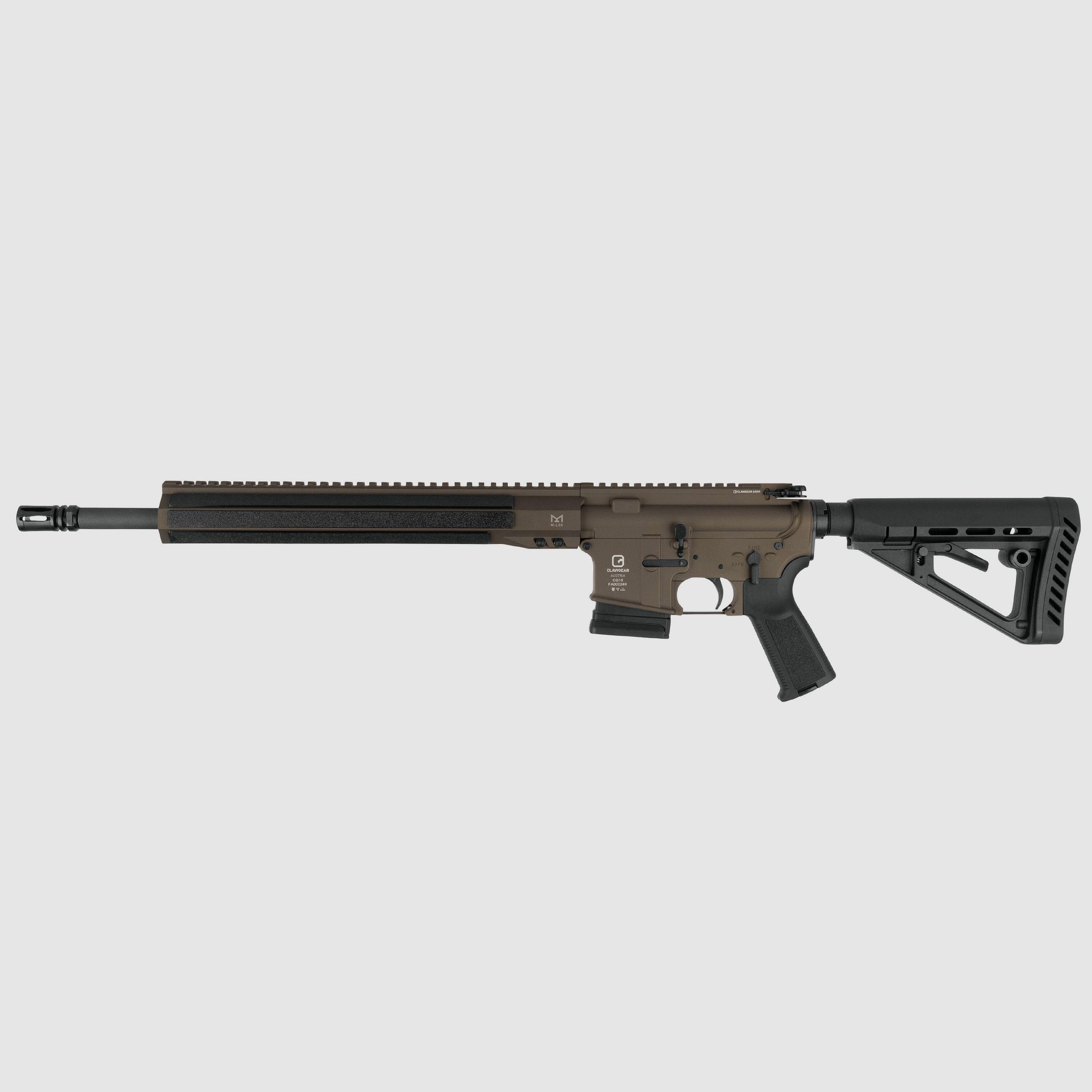Clawgear CG15 16,75" Midnight Bronze Brown .223 REM - Rifle semiautomático