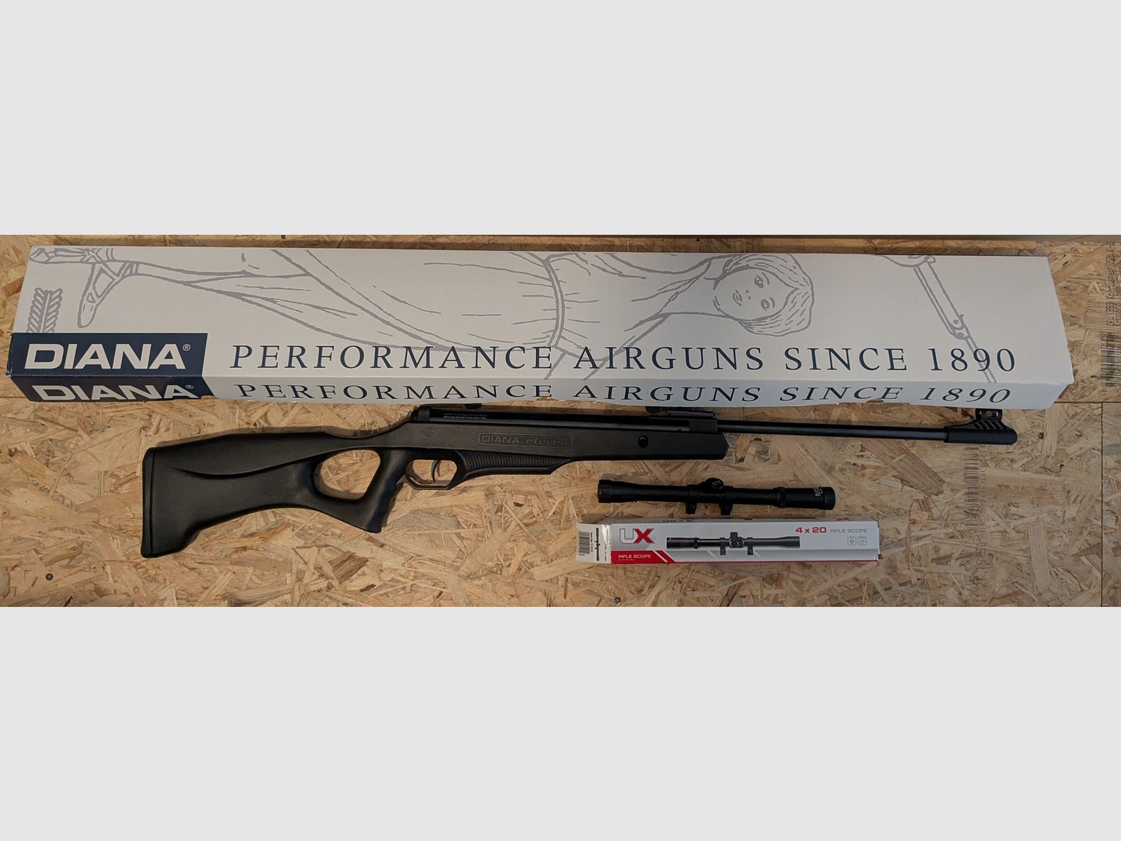 DIANA Eleven mit Zielfernrohr