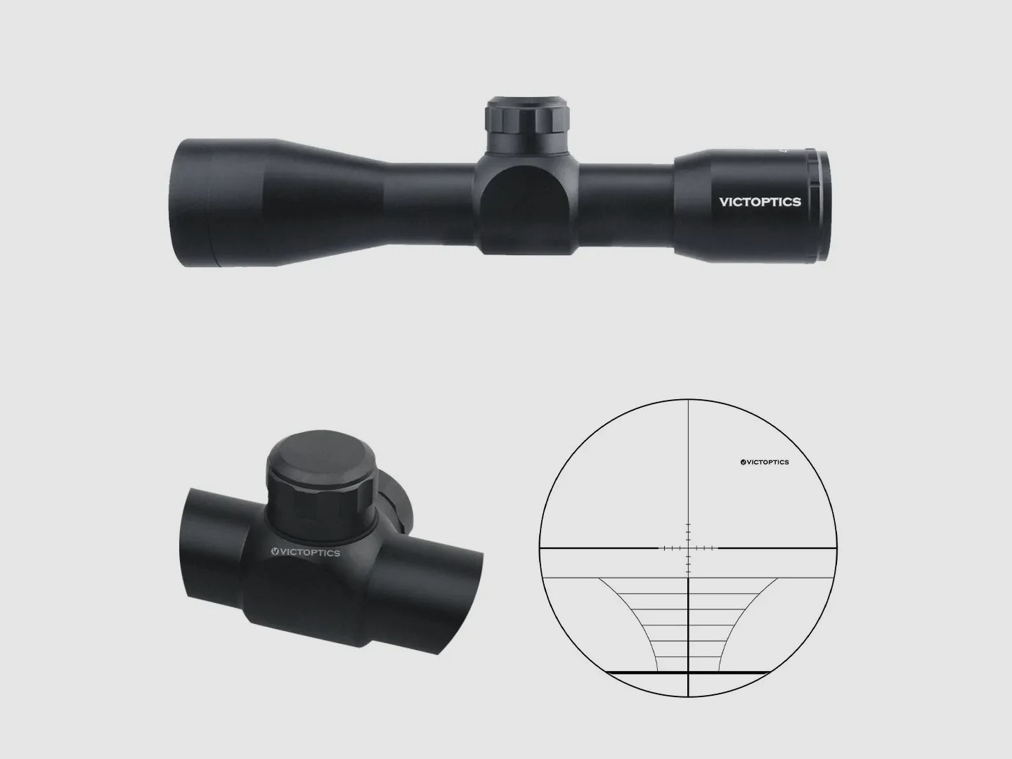 Lunette de visée "VICOPTICS" B1  4x32 C Neuteil