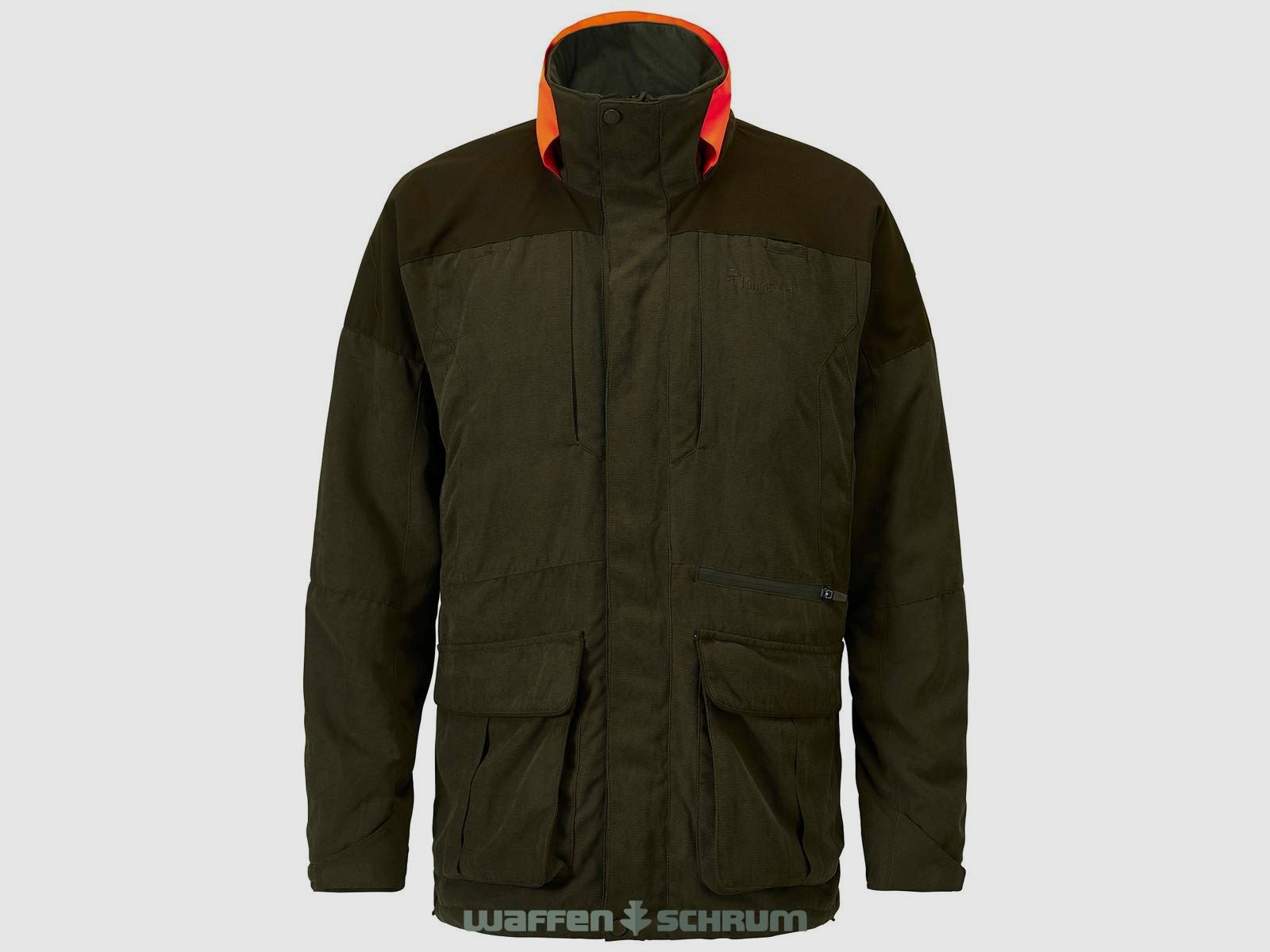 Veste en cuir suédé marron Smaland Hunters Pinewood