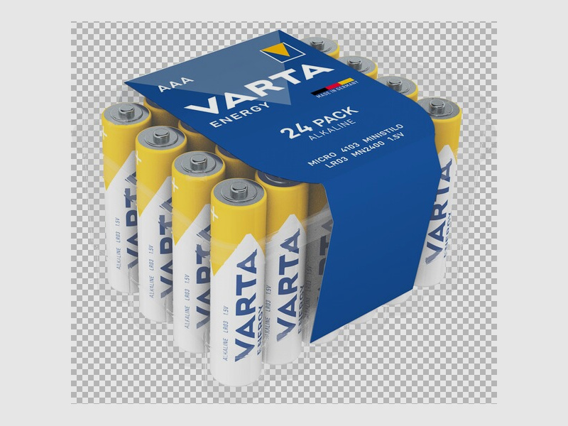 Varta Energy Alkaline 4103 AAA LR03 - 24er Vorteilspack