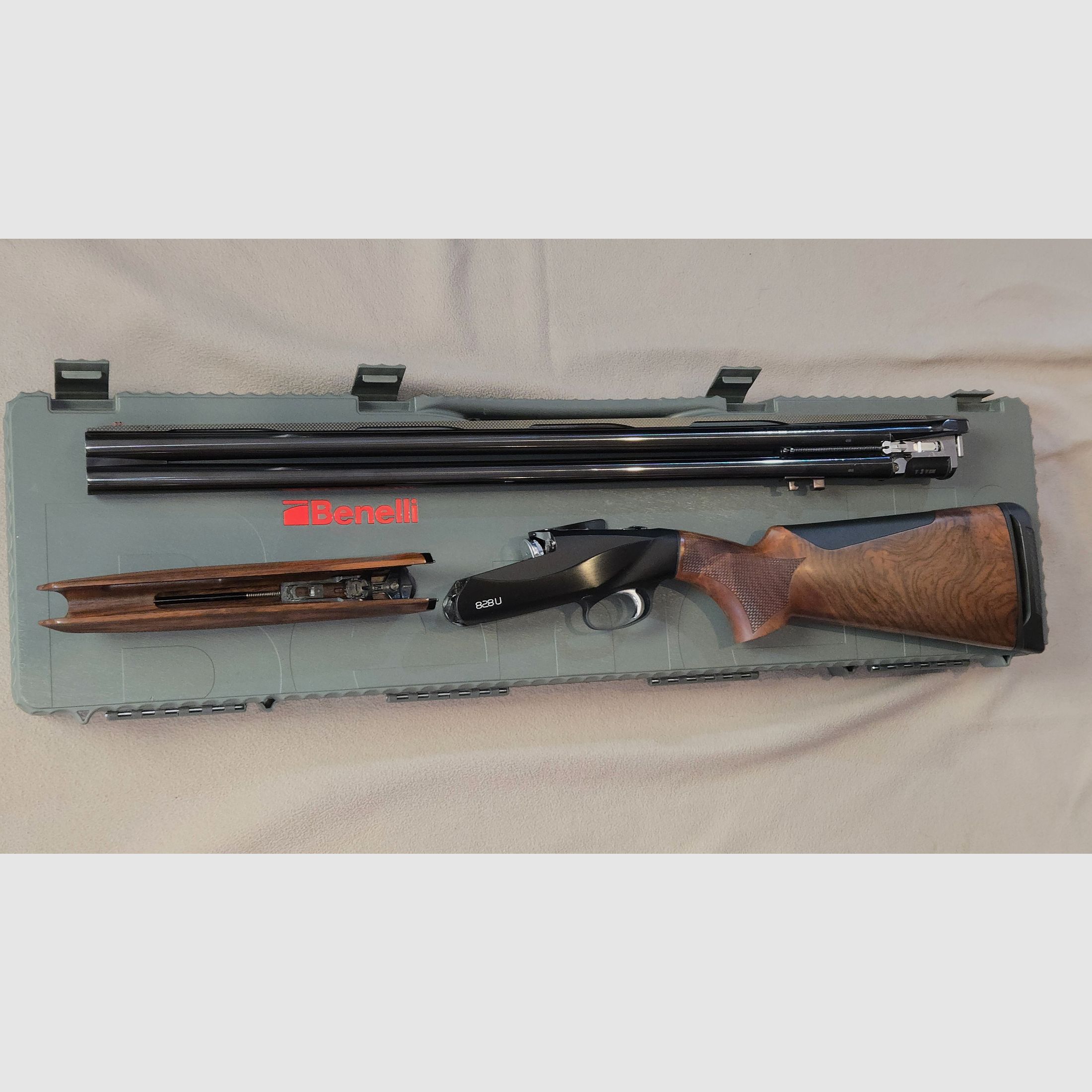 Benelli Bockdoppelflinte 828 U Black, als nieuw