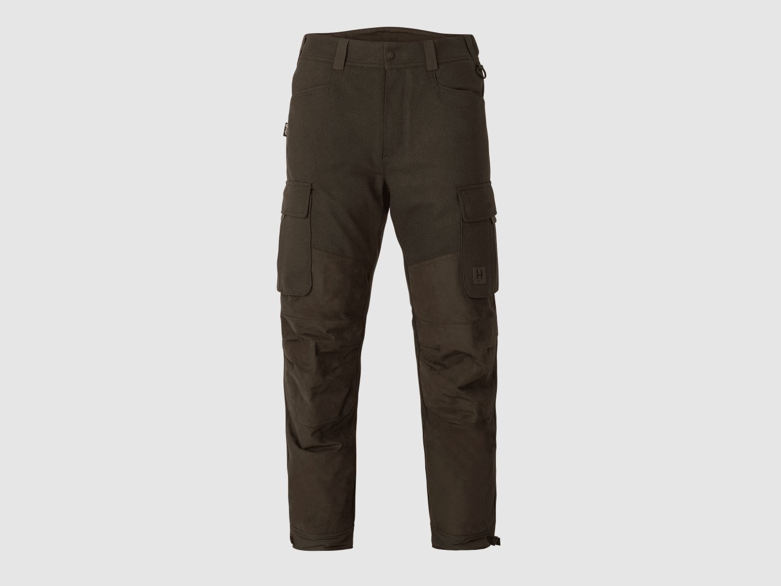 Härkila Kodiak CleverWool HSP Pantaloni isolati Uomo Verde Caccia Scuro/Marrone Ombra 54/32"
