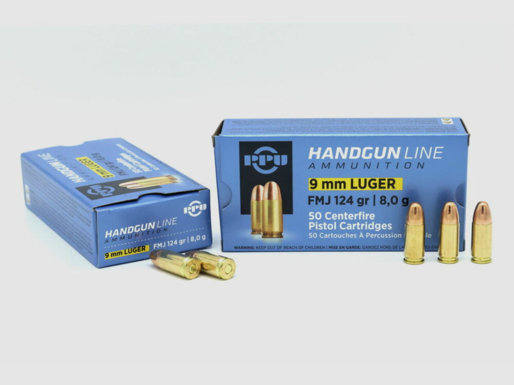 PPU Prvi Partizan	 FMJ 124gr (8g)