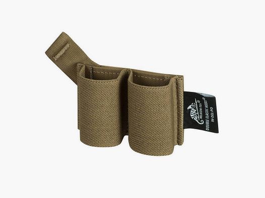 Soporte de revista con inserción elástica doble Helikon Tex con velcro - Coyote Tan