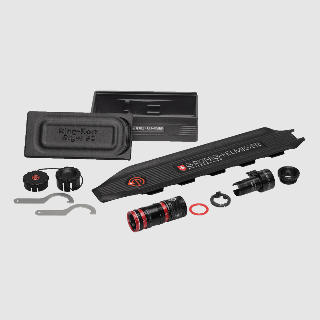 Iris verstellbar G&E PE90 "DUO" ohne Augenschutz mit Adapter, Box, Schutzdeckel, Deflektor, Bild 1 von 3