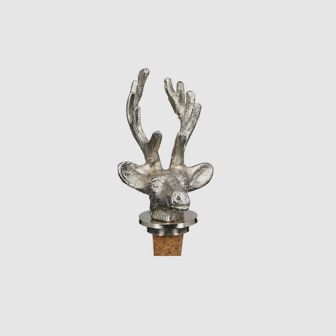 Gilde Bottle Stopper Deer