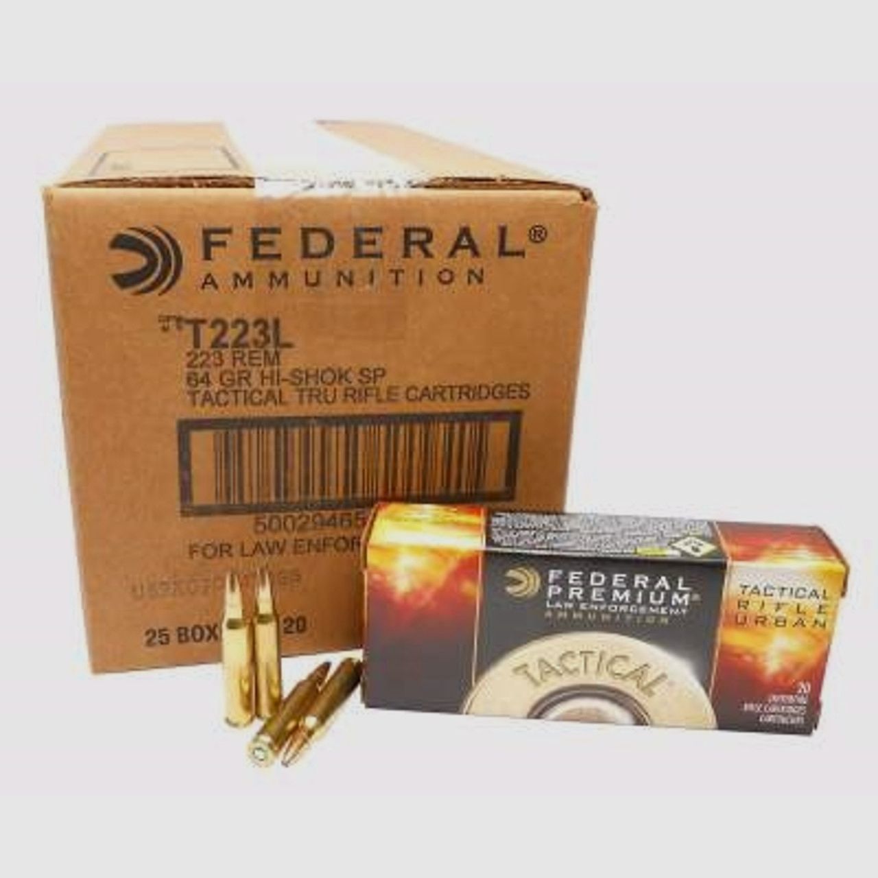 Federal TRU (Tactical Rifle Urban) .223 Rem. 64GR SP 20 cartouches