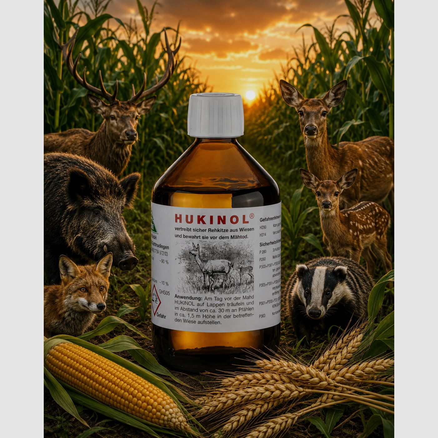 Hukinol agent d'altération