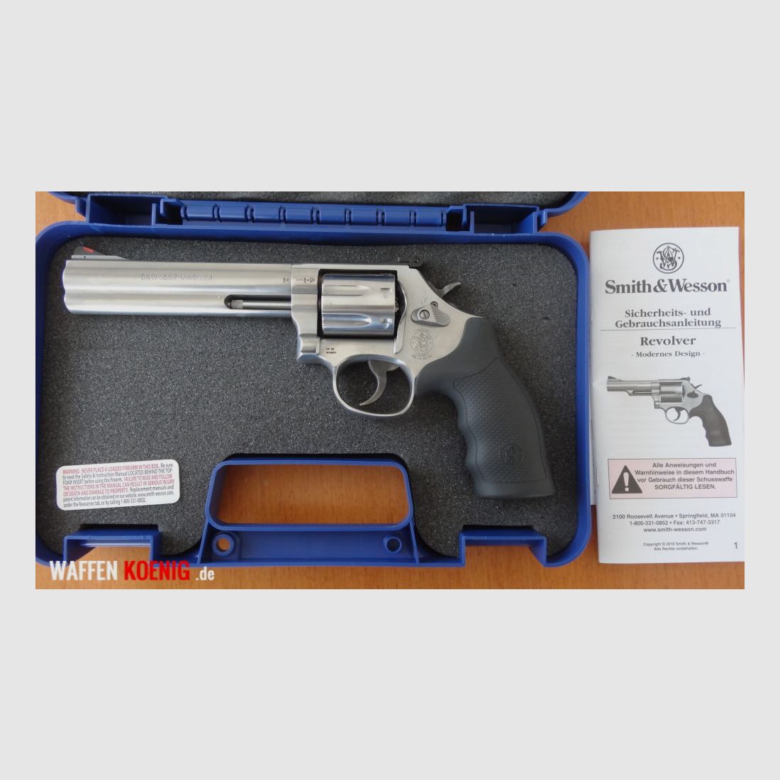Smith & Wesson Smith & Wesson Revolver: Mod. 686 WO Plus 7-round .357 Magnum.