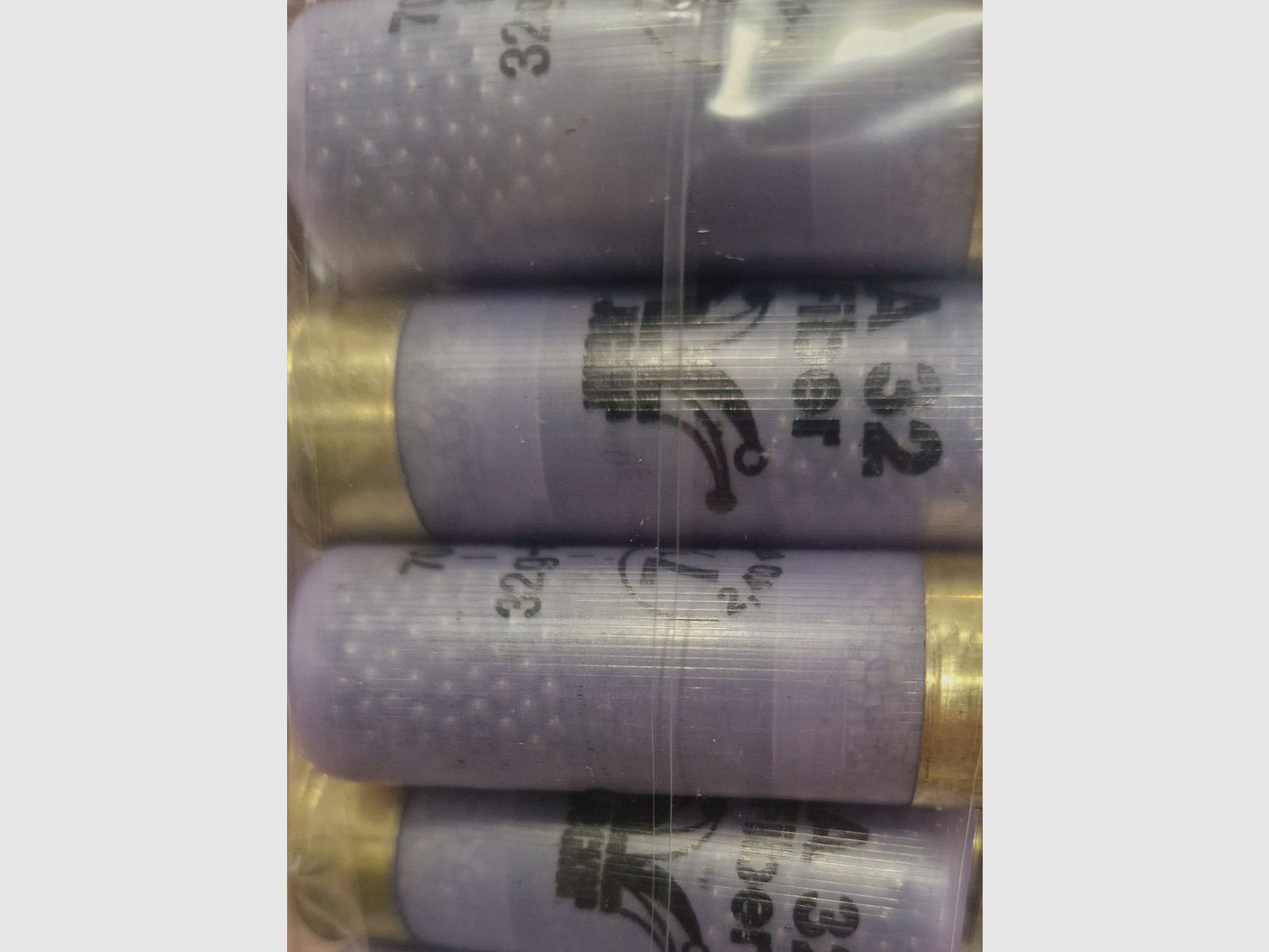 JOKER – Paquete de 25 cartuchos LA 32 – BG – TRANSPARENTE VIOLETA 12/70, imagen 2 de 2