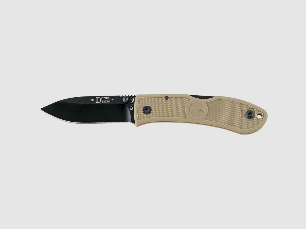 Couteau Pliant Kabar Dozier Folding Hunter Coyote Brown - KA4062CB, image 2 sur 2