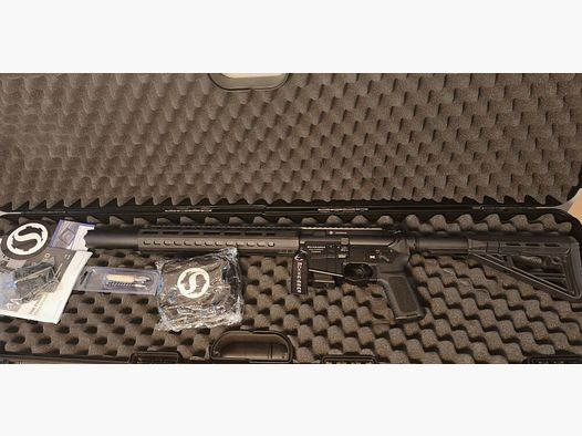 Schmeisser AR15-9 S4F SD Intégré Suppressé 9,92" Canon 9mm Luger