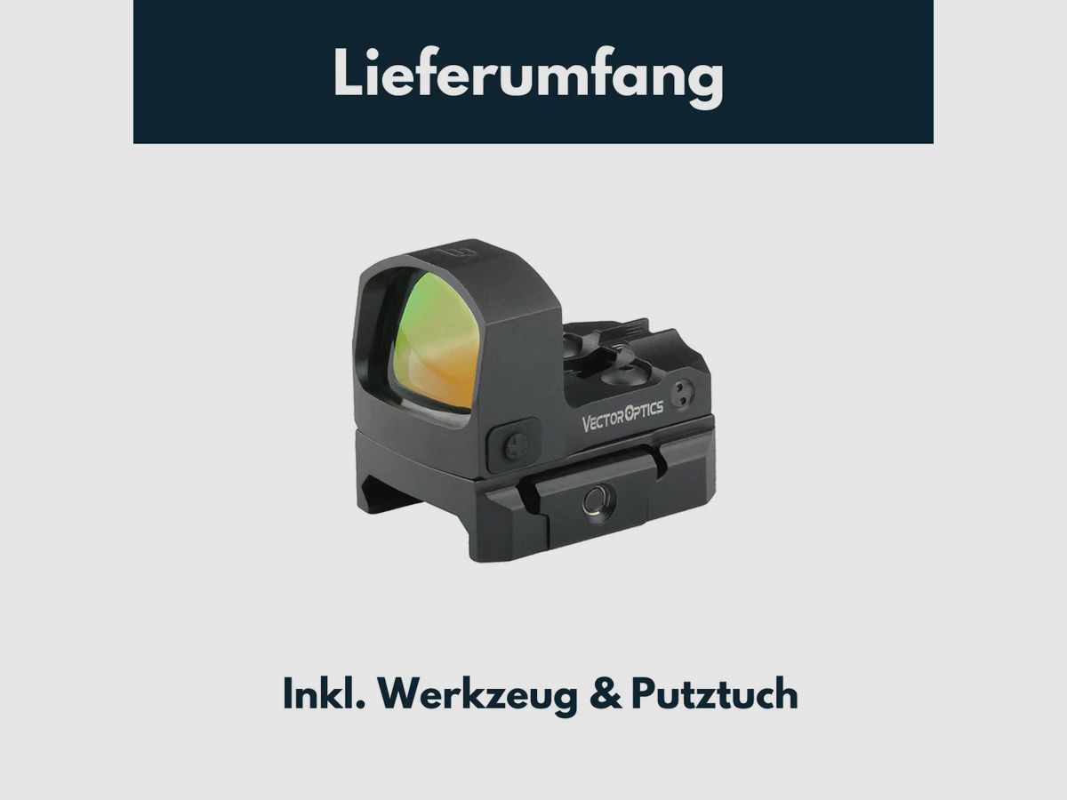 Vector Optics SCRD-M43 Frenzy-S FU 1x17x24 MOS Multi Reticle