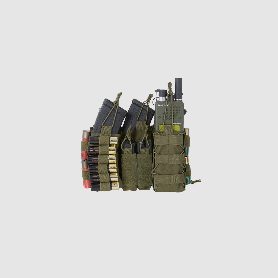 Multi-Mission MOLLE Front-Panel - Olive [8FIELDS]