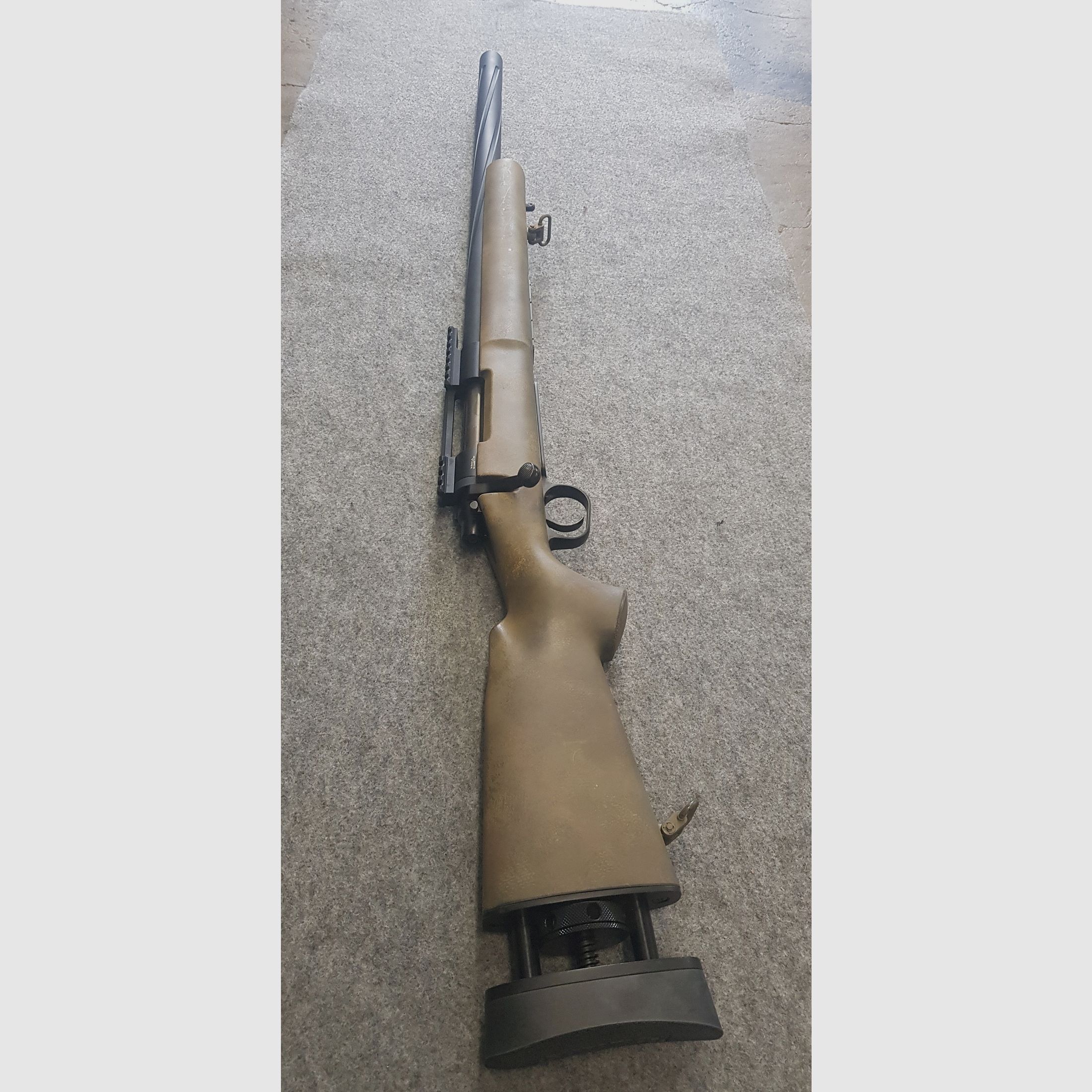 Fusil de sniper Novritsch SSG24 à ressort Softair à partir de 18 ans 6mm BB