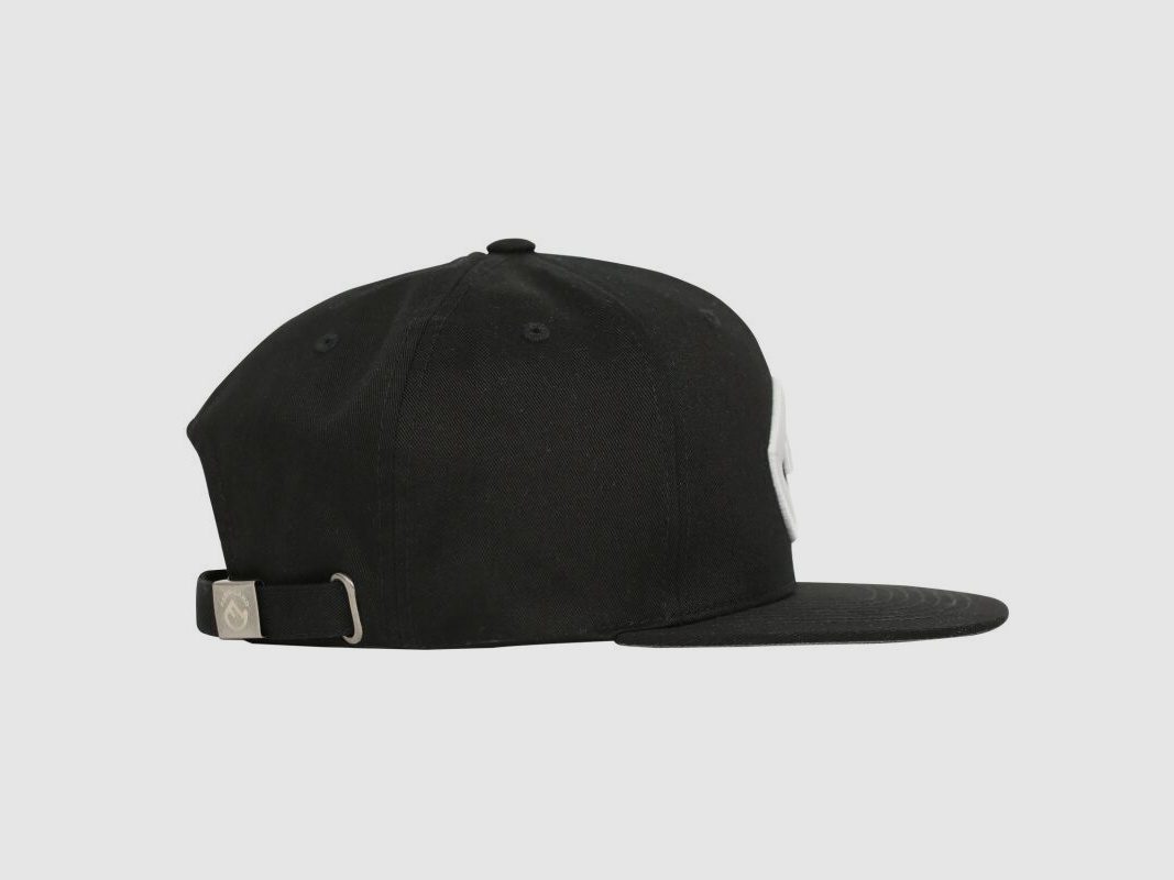 Farm-Land Snapback Cap 6-Panel Black