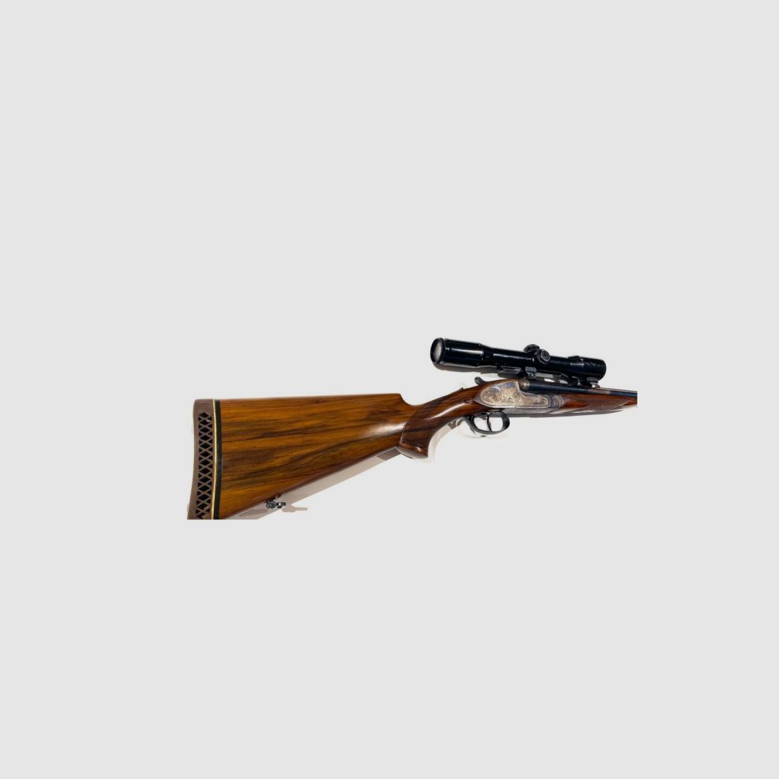 Spanish Double Bullet Sarasqueta, Cal. 8x57 IRS with Zeiss 1.5-6x42 | Used Firearm, image 9 of 10