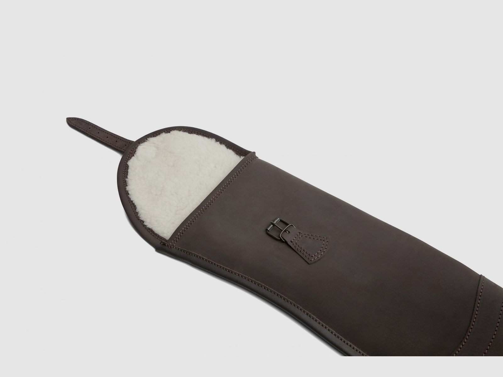 Reinforced Holster for Semi-Automatic Shotgun in Oiled Leather, image 2 of 2