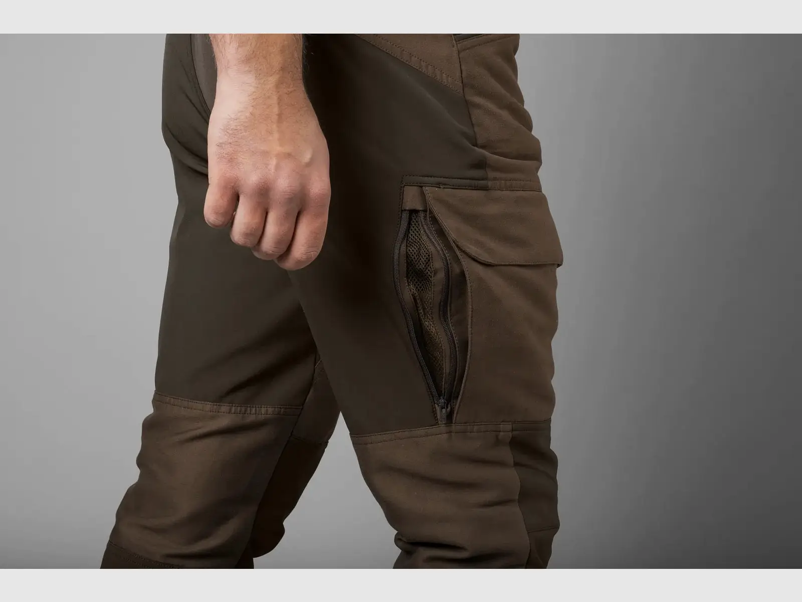 Härkila Scandinavian Trousers, slate brown/shadow brown, afbeelding 3 van 7