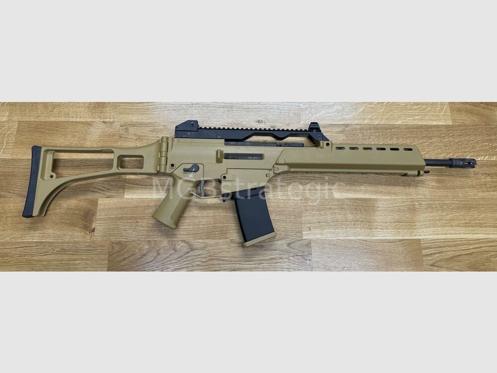 Heckler & Koch HK243 S SAR - Color arena - ¡El G36 civil está aprobado para uso deportivo! Color arena