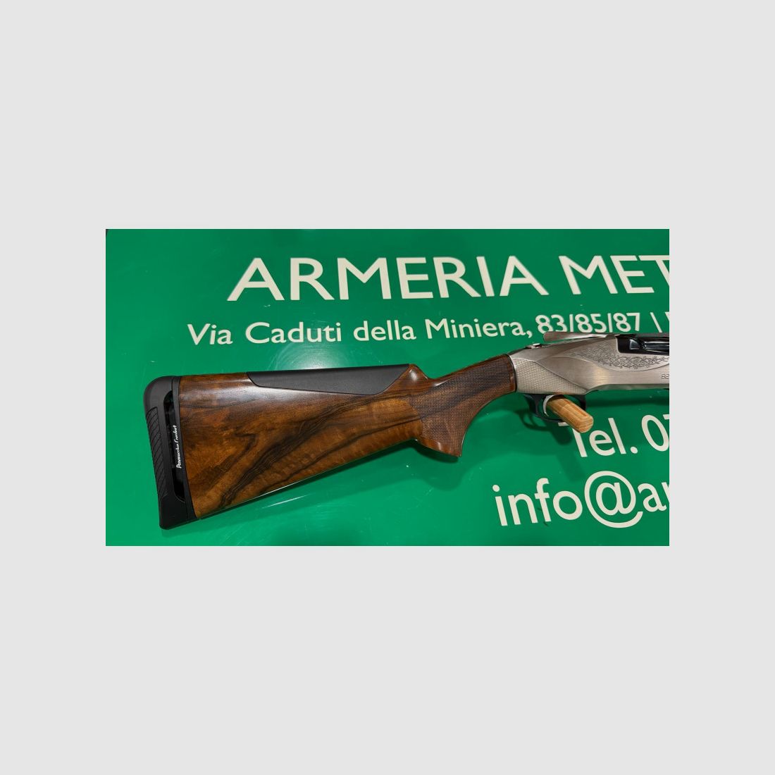 Bockdoppelflinte Benelli mod. 828U SILVER Kal.20 aus Holz Art: A0567600 BENELLI, Bild 3 von 5