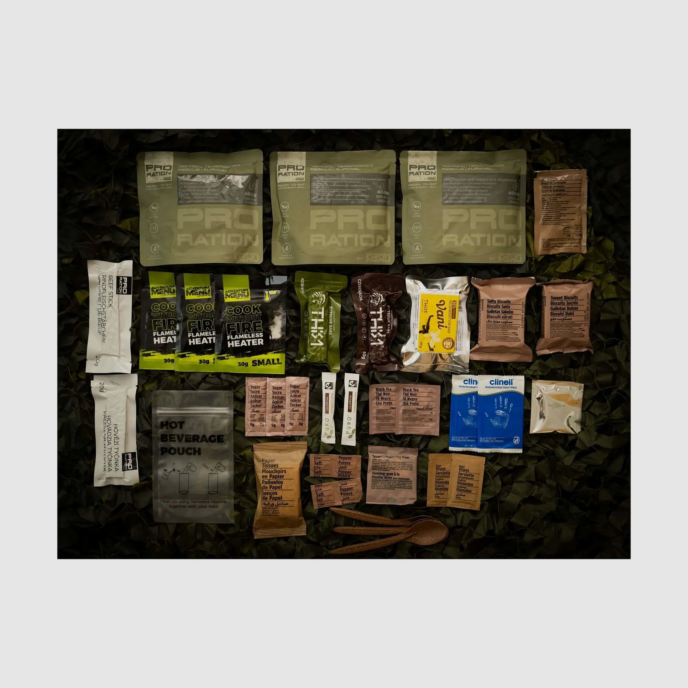 Tagesration Ultimate Tactical Ration Full Day Menü 5