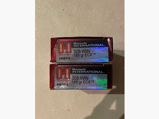 Hornady International .308 Win. 165 gr. ECX