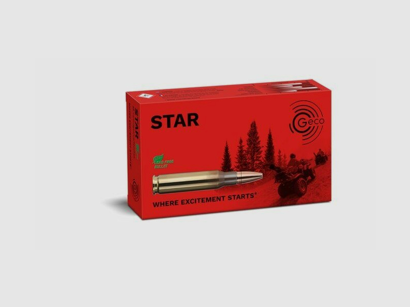 Geco 9,3x62 STAR 250grs / 16,2g