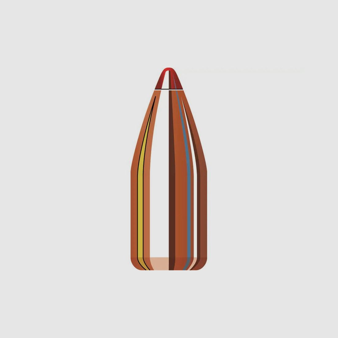 Hornady Geschoss .35/.355 FTX 165GR 100 Stück