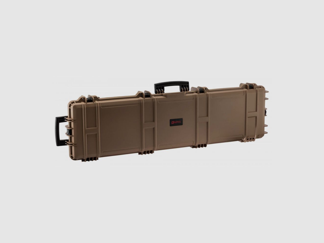 Waffenkoffer XL wasserdicht TAN 137 x 39 x 15 cm mit vorgefertigtem Schaum - Nuprol, Bild 1 von 8