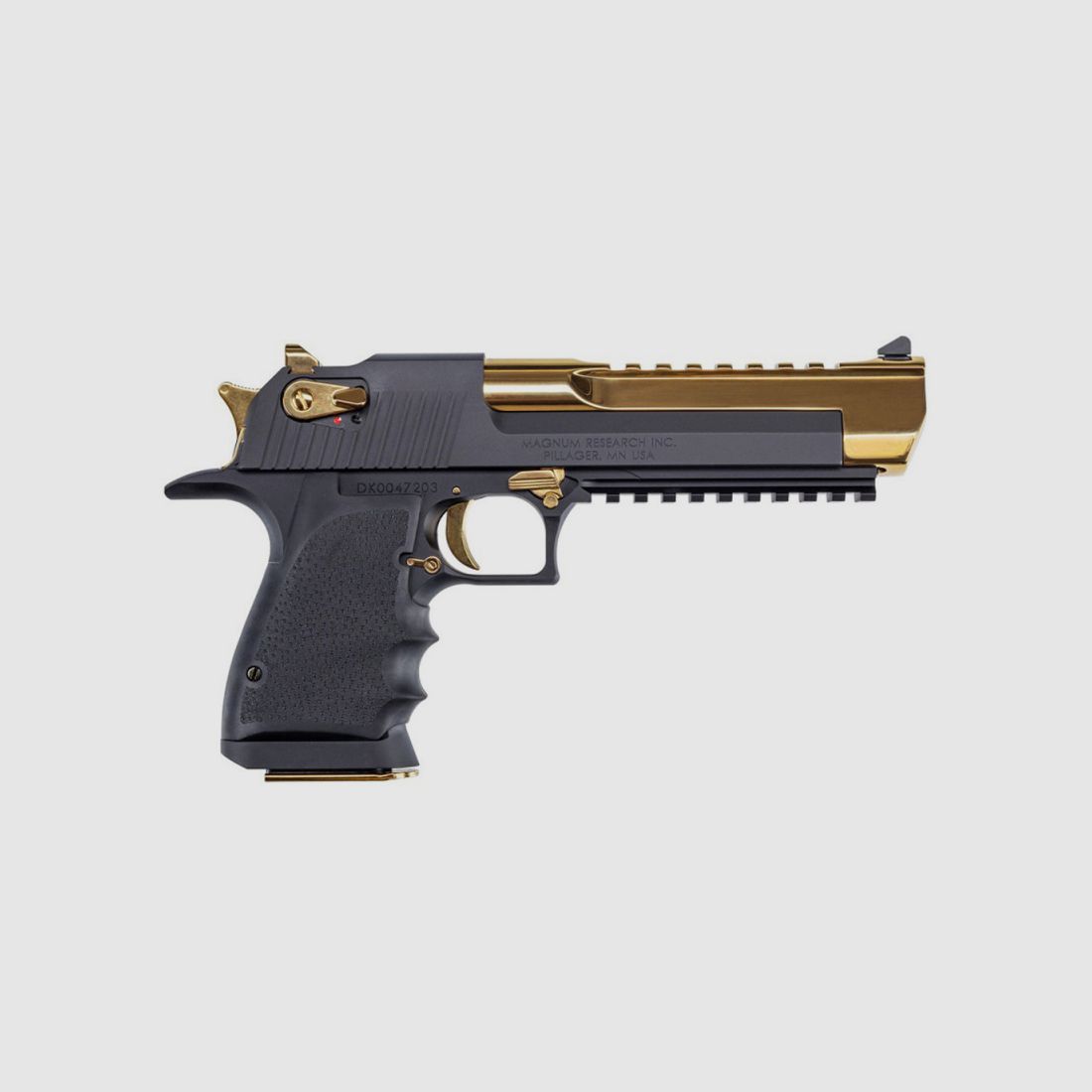 PISTOLE DESERT EAGLE ALU SCHWARZ & GOLD 44 MAG 6" DE44BATG, Bild 1 von 2